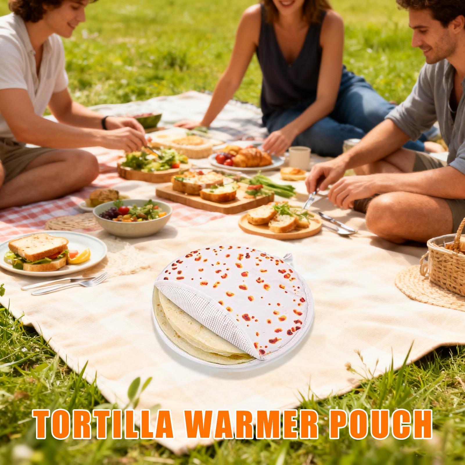 Термосумка для тортильи 30 см, – обзор и цена Tortilla Warmer Cloth