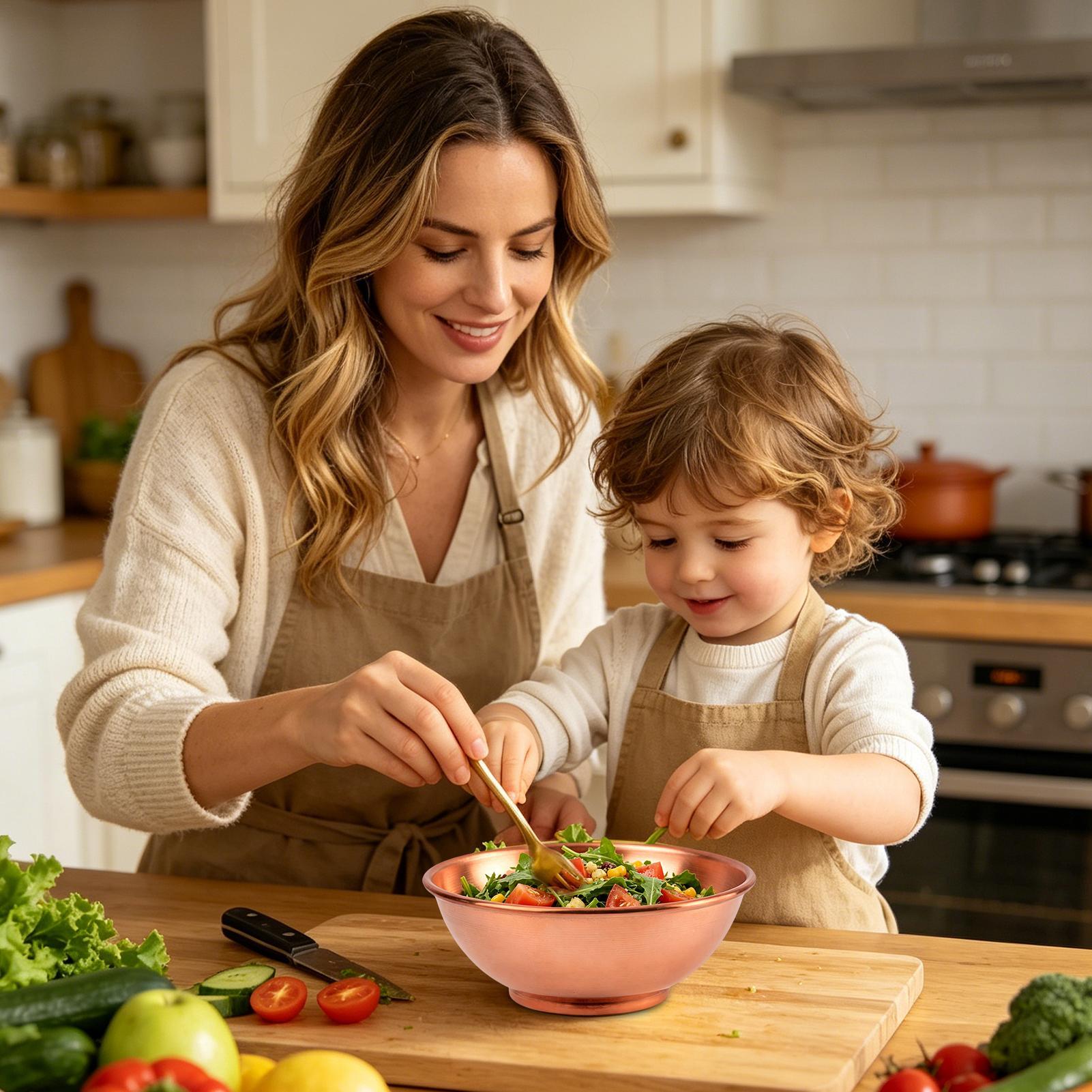 Медная чаша большая для смешив – обзор и цена Home Cooking Kitchen