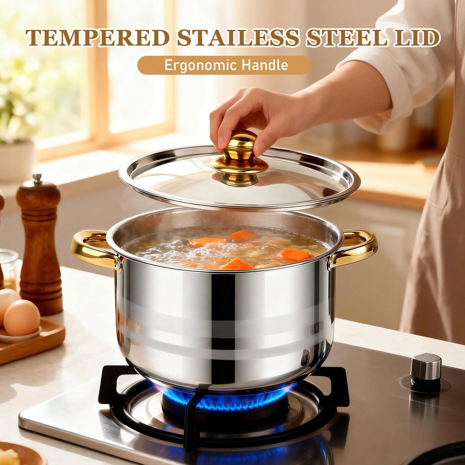Набор кастрюль из нержавеющей  – обзор и цена Home Cooking Set