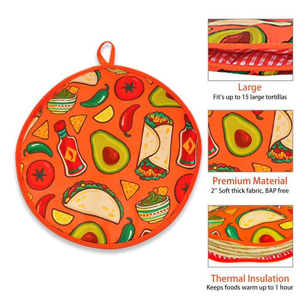 ABUN-2 шт., 12-дюймовая тканев – обзор и цена Tortilla Warmer Cloth